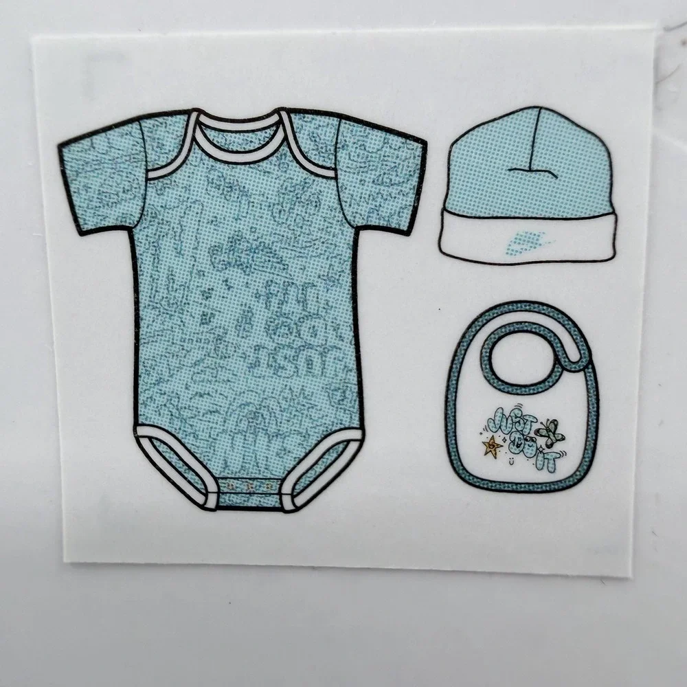 Jordan Baby 3Pc Newborn‎ Outfit Set Bodysuit Hat Bib 0-6M Jersey Blue NIB